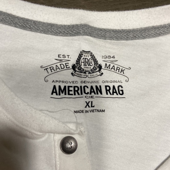 American Rag Two Button T-Shirt - Picture 3 of 3